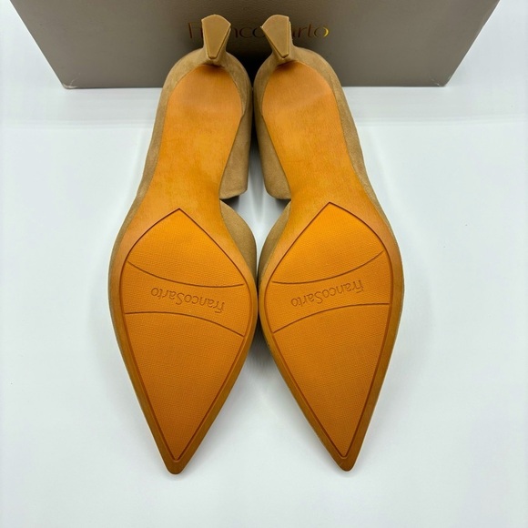 Franco Sarto Women's Tana Pointed Toe D'Orsay Mid Heel Pump Size 10 - Picture 6 of 15